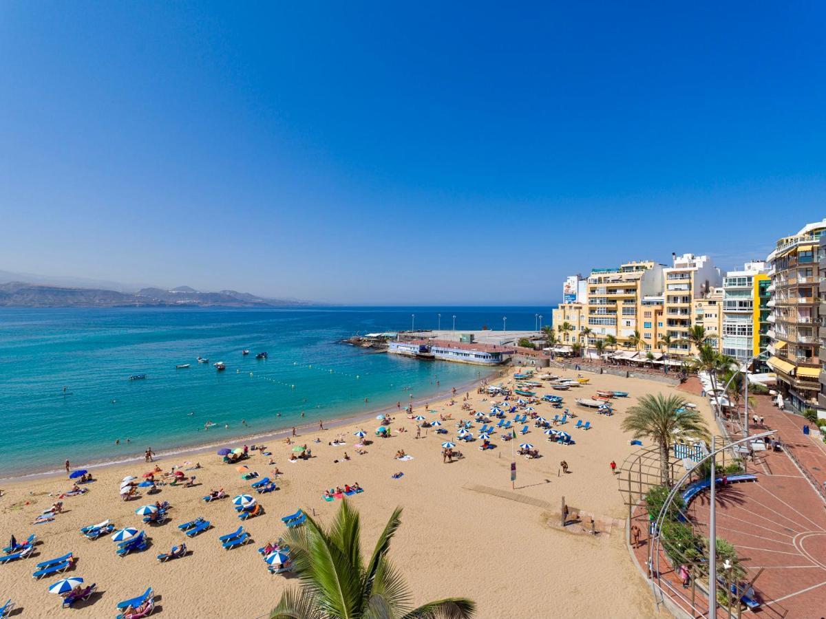 2 Bedrooms & Spectacular Views In Best Part Of Las Canteras Las Palmas de Gran Canaria Eksteriør billede
